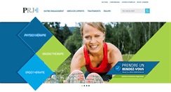 Desktop Screenshot of physioprj.com